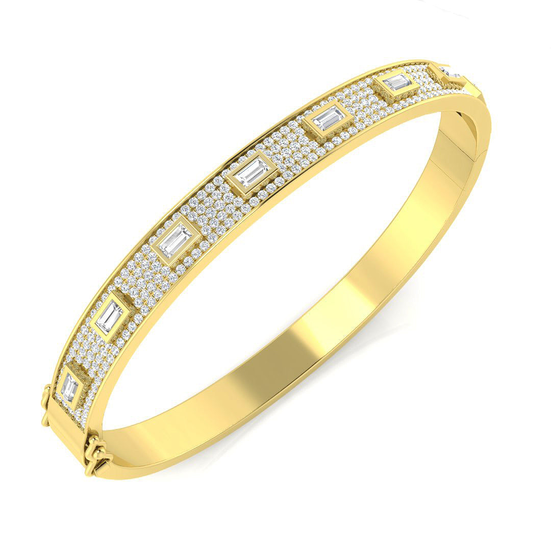 SBK1097 — Bangle - 9k Yellow Gold