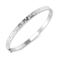 SBK1101 — Bangle - 9k White Gold