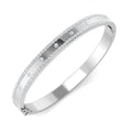 SBK1102 — Bangle - 9k White Gold