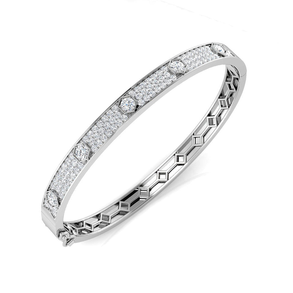 SBK1109 — Bangle - 9k White Gold