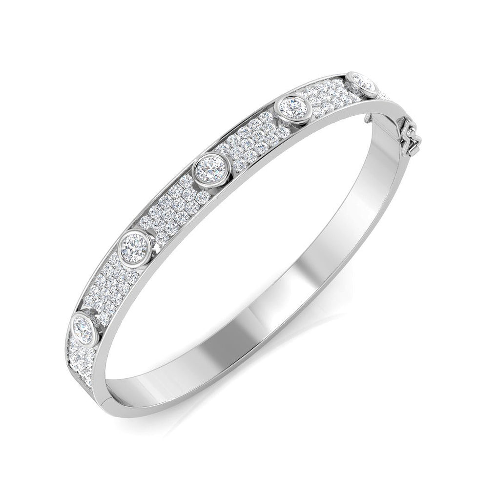 SBK1116 — Bangle - 9k White Gold