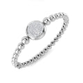 SBK1142 — Bangle - 9k White Gold