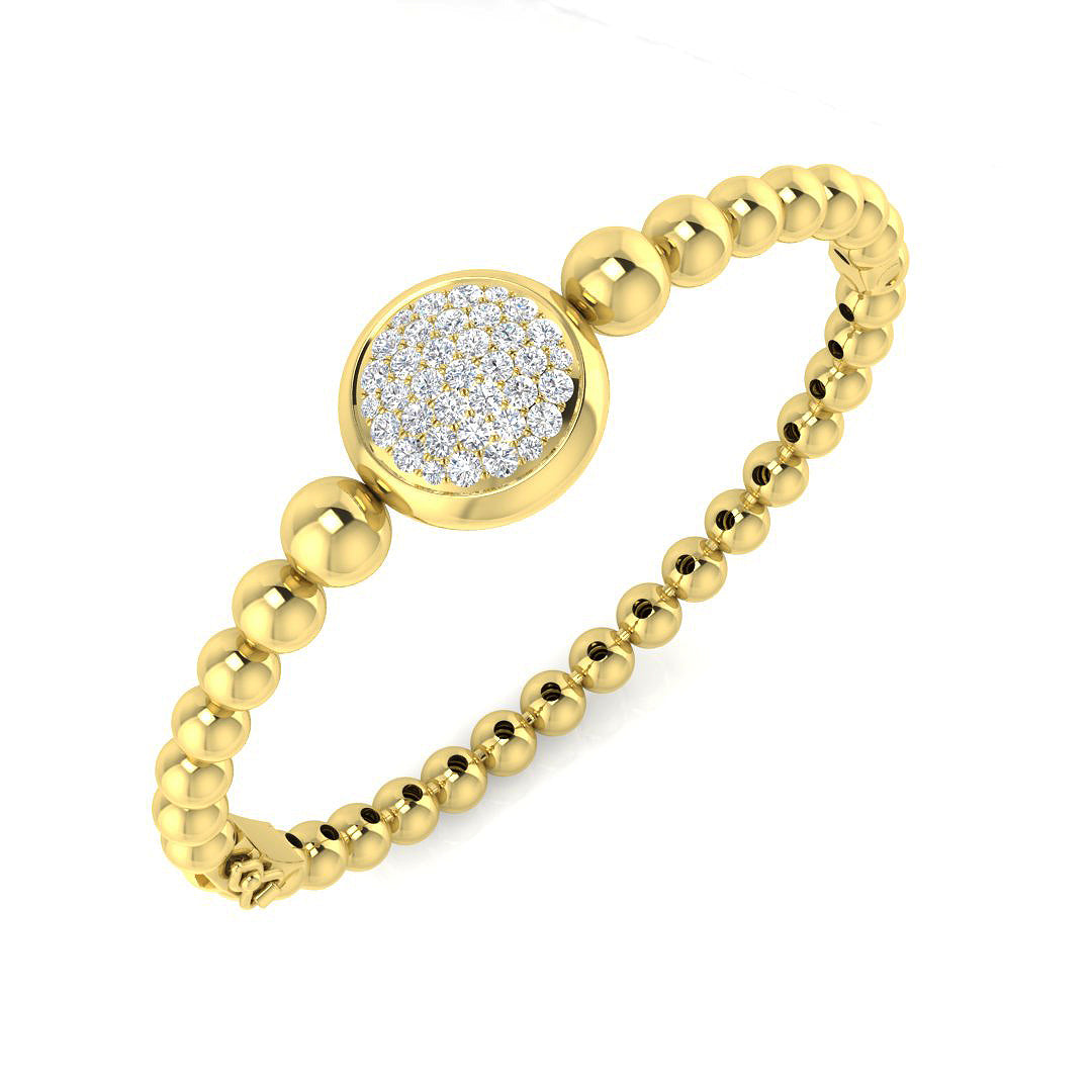 SBK1142 — Bangle - 9k Yellow Gold