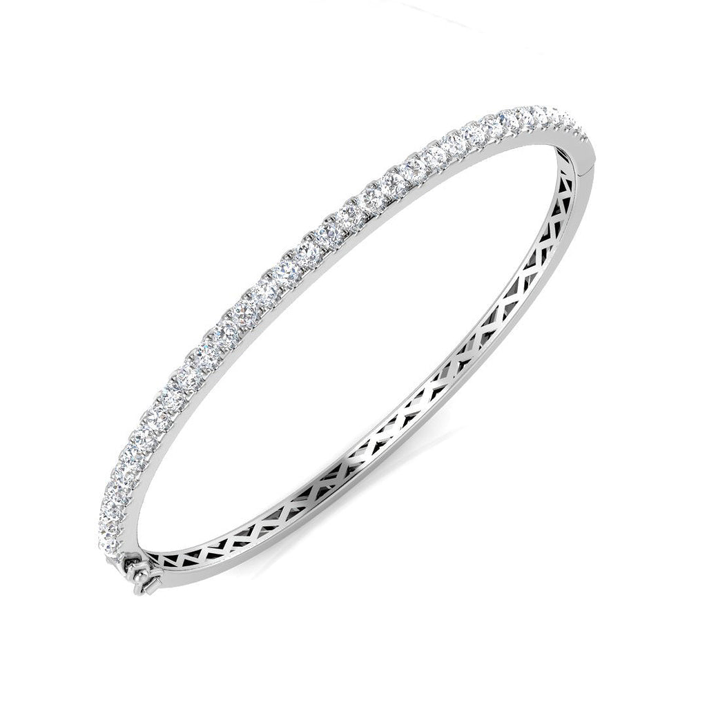 SBK1144 — Bangle - 9k White Gold
