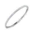 SBK1144 — Bangle - 9k White Gold
