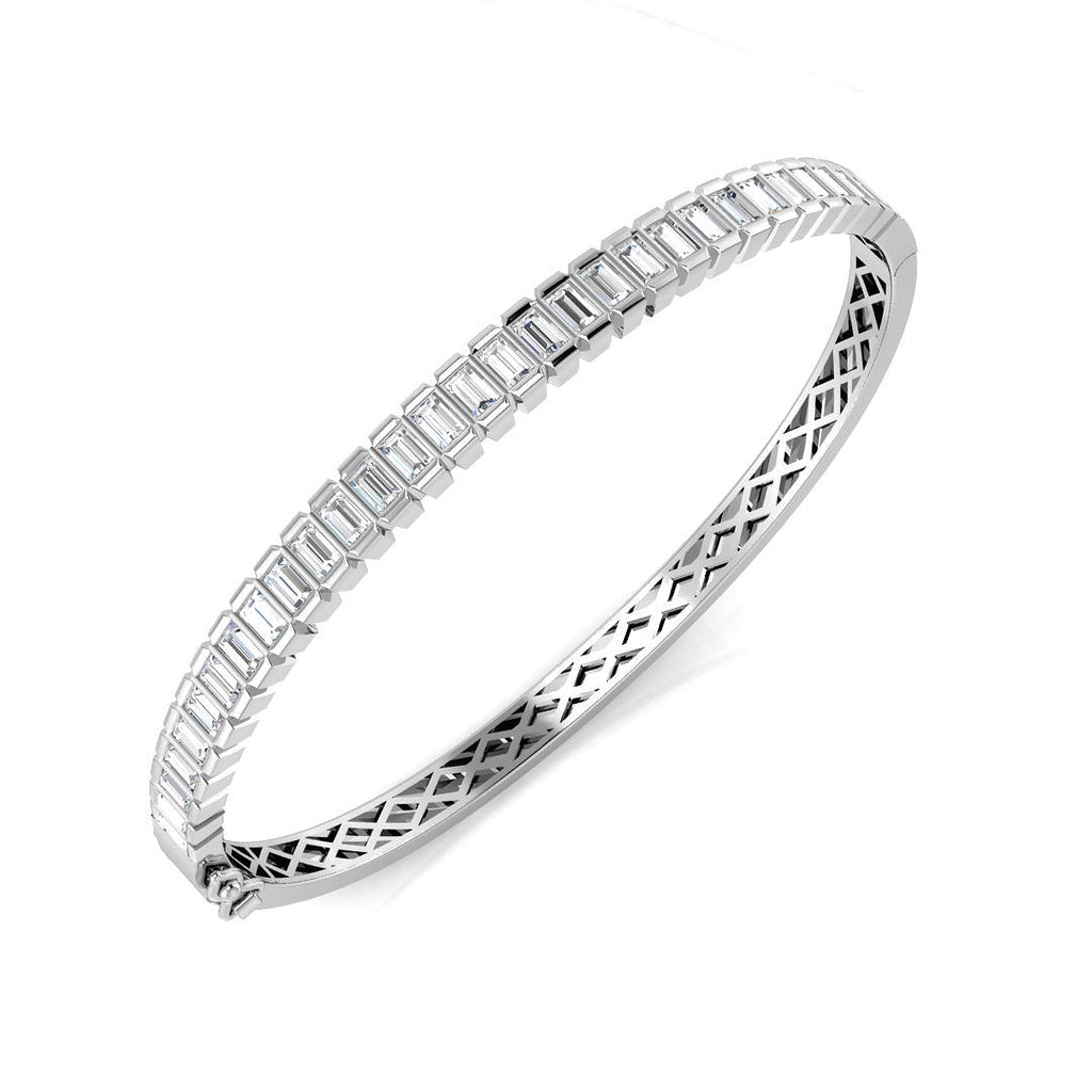 SBK1148 — Bangle - 9k White Gold