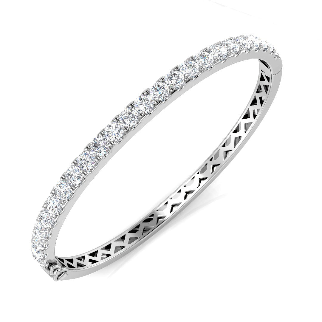 SBK1152 — Bangle - 9k White Gold