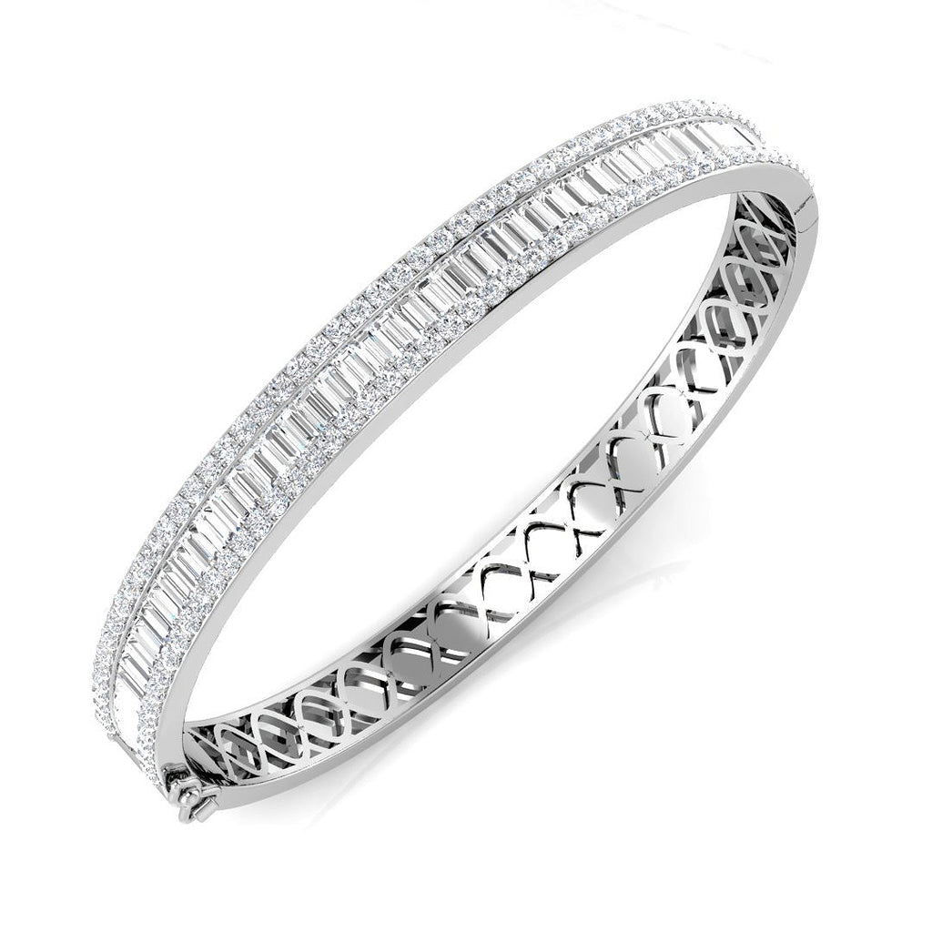 SBK1165 — Bangle - 9k White Gold