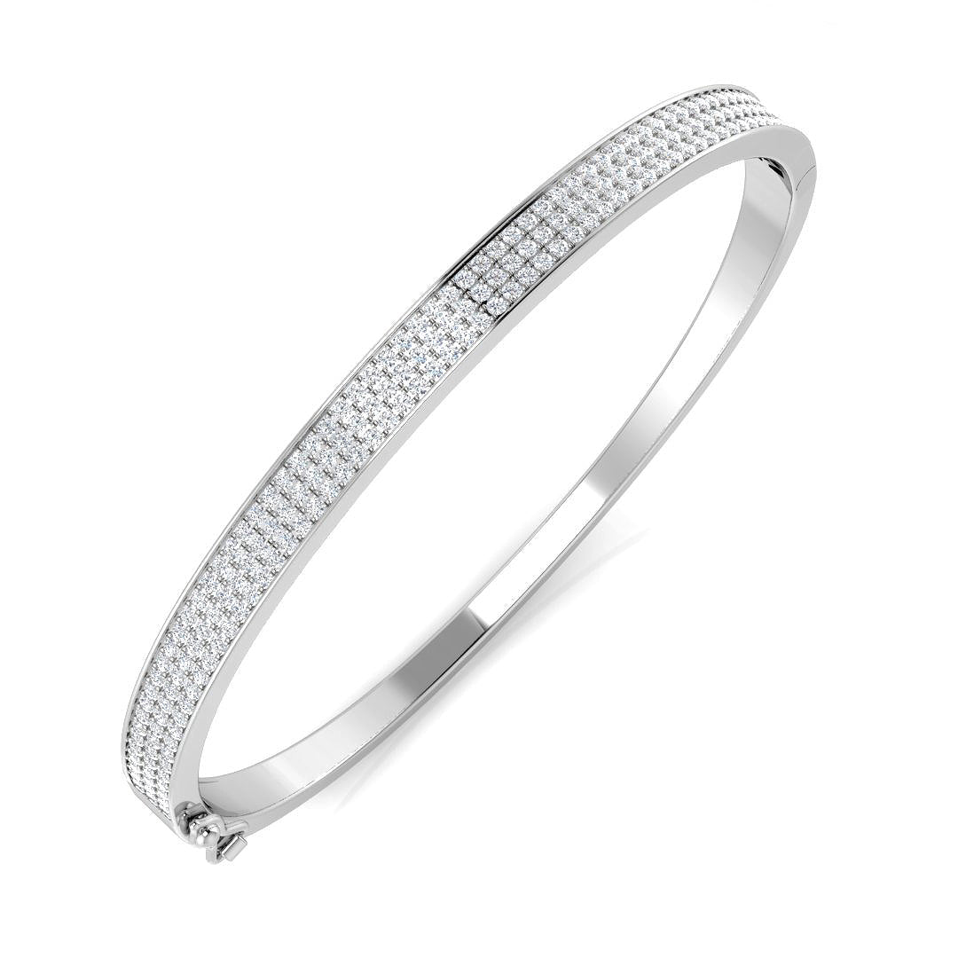 SBK1172 — Bangle - 9k White Gold