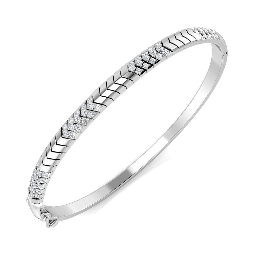 SBK1173 — Bangle - 9k White Gold