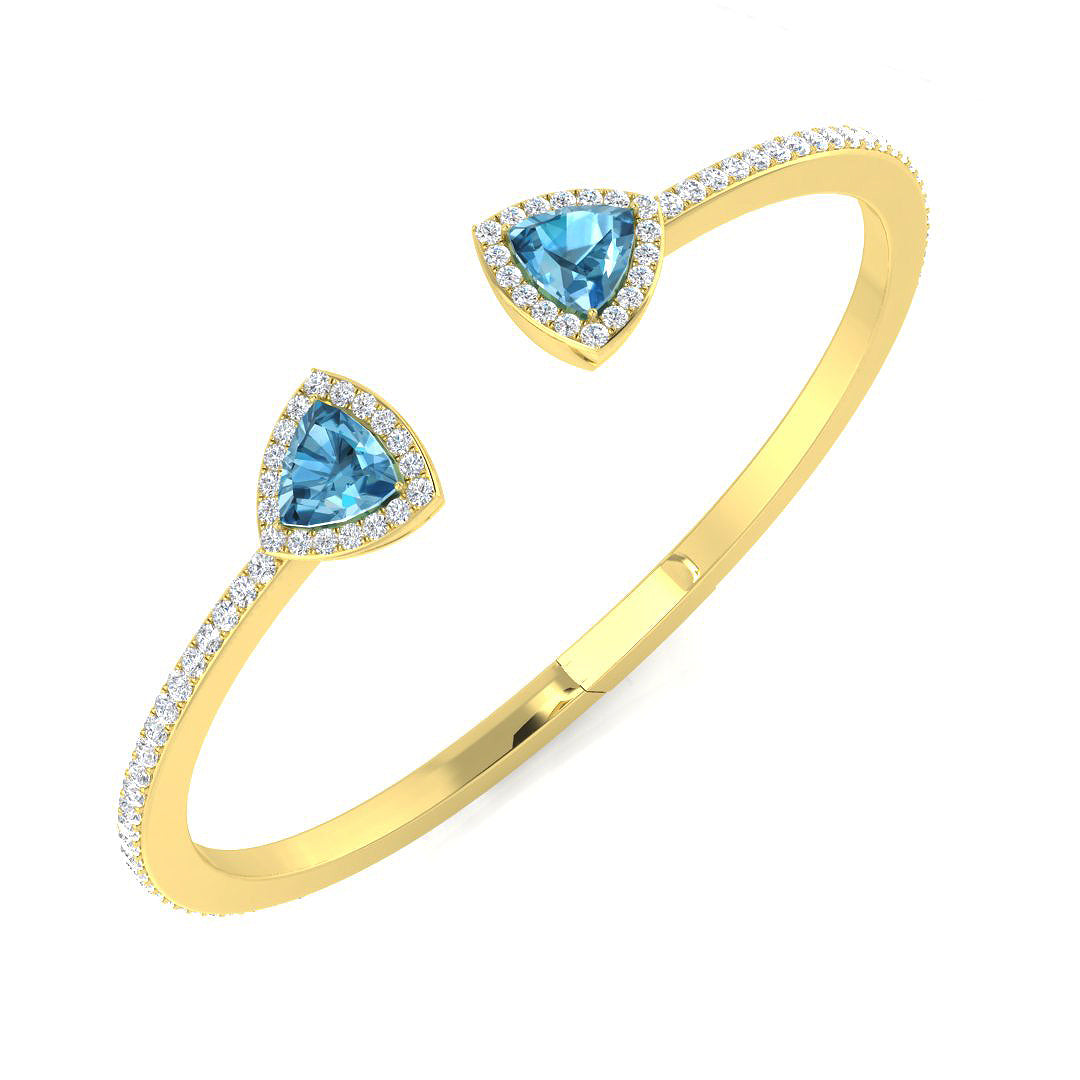 SBK1192 — Bangle - 9k Yellow Gold