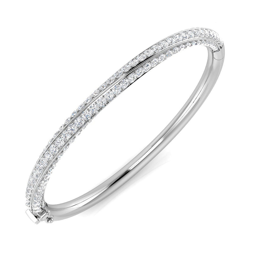 SBK1194 — Bangle - 9k White Gold