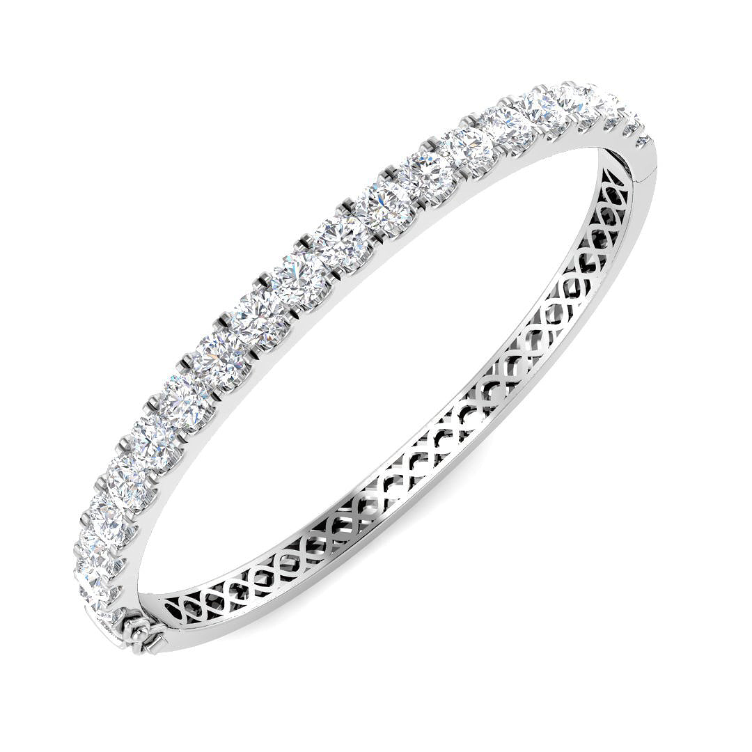 SBK1231 — Bangle - 9k White Gold