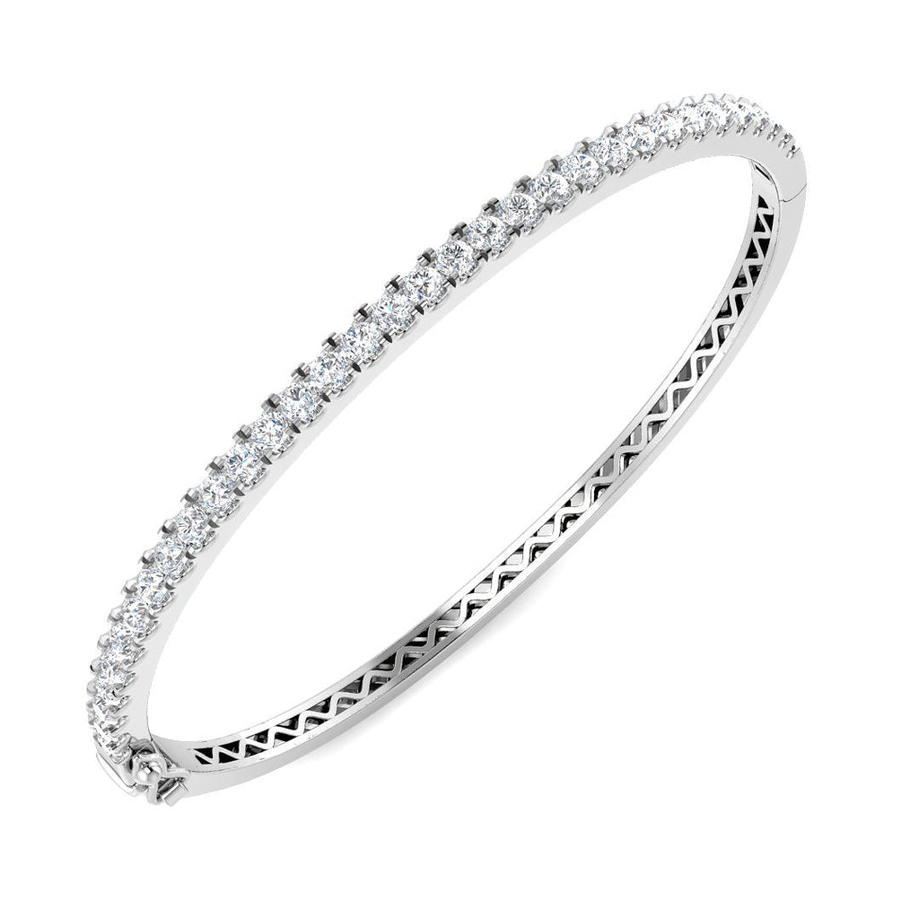 SBK1232 — Bangle - 9k White Gold