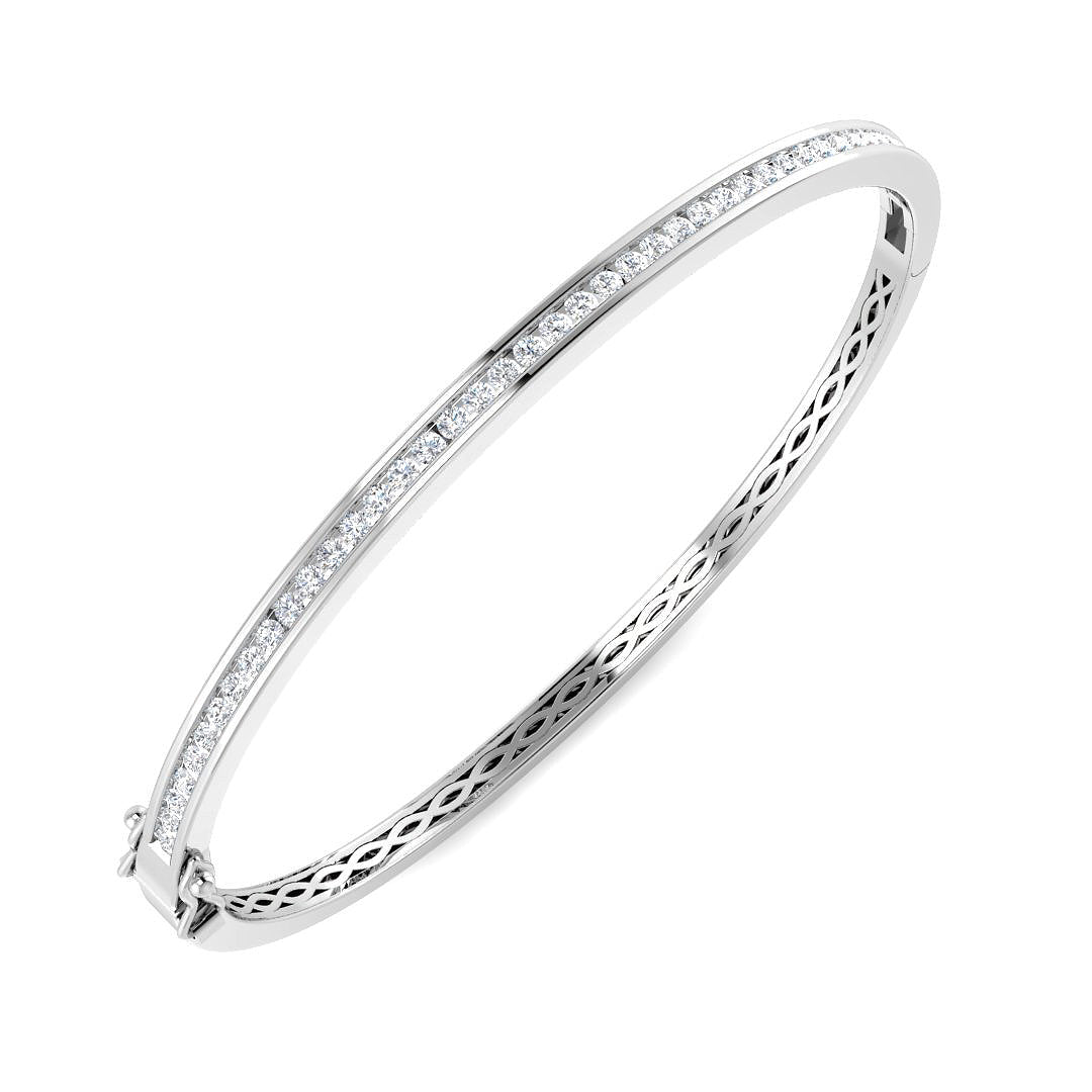SBK1234 — Bangle - 9k White Gold