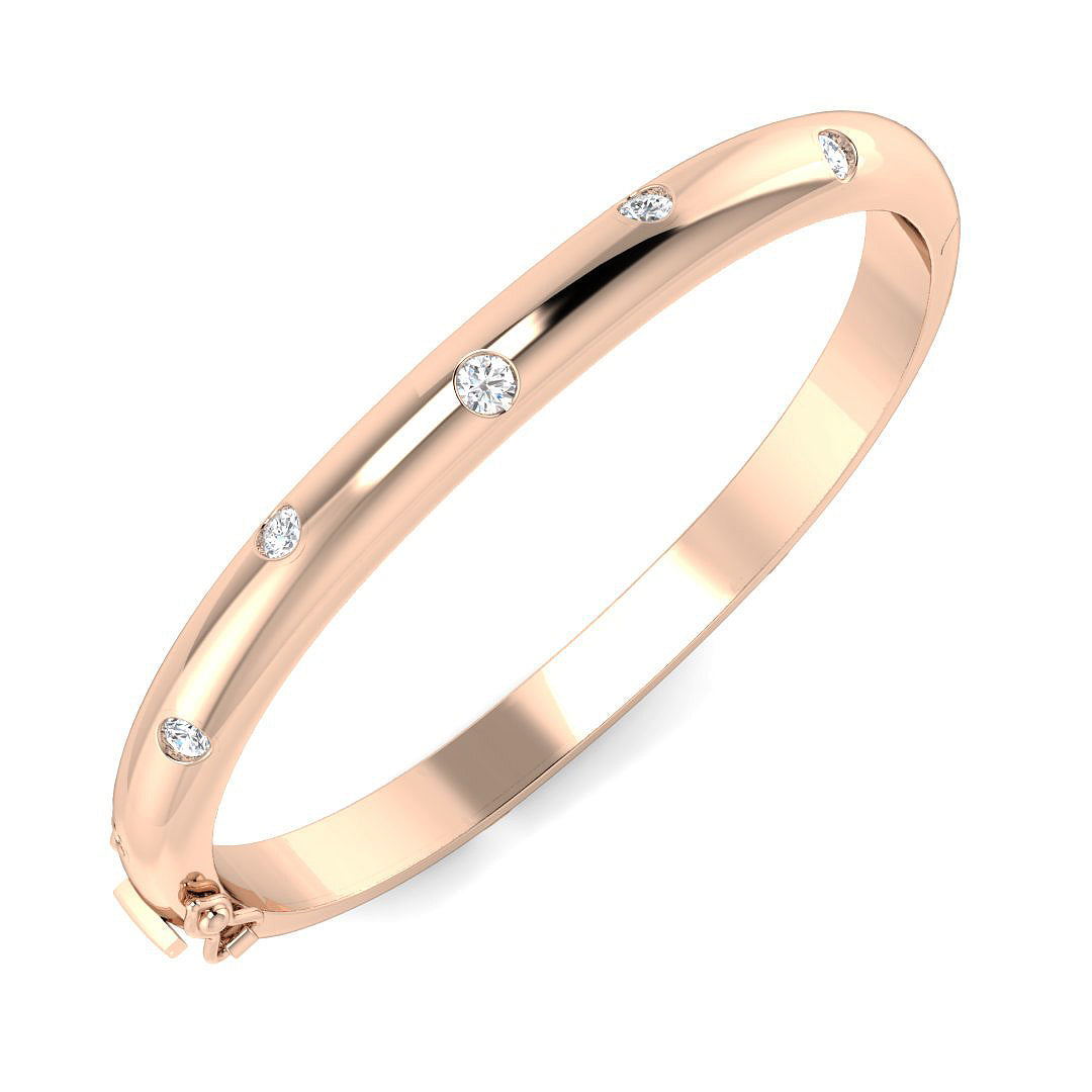 SBK1238 — Bangle - 9k Rose Gold
