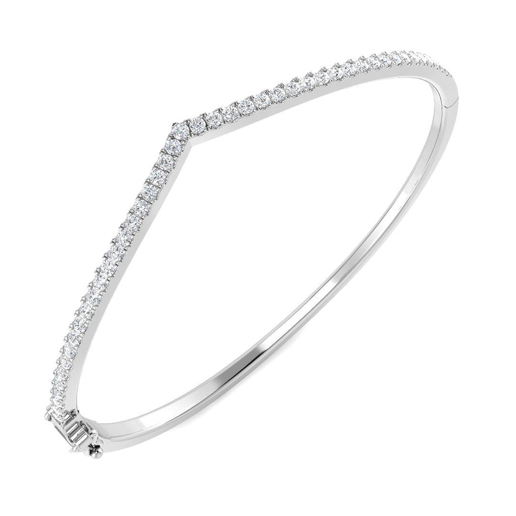 SBK1249 — Bangle - 9k White Gold