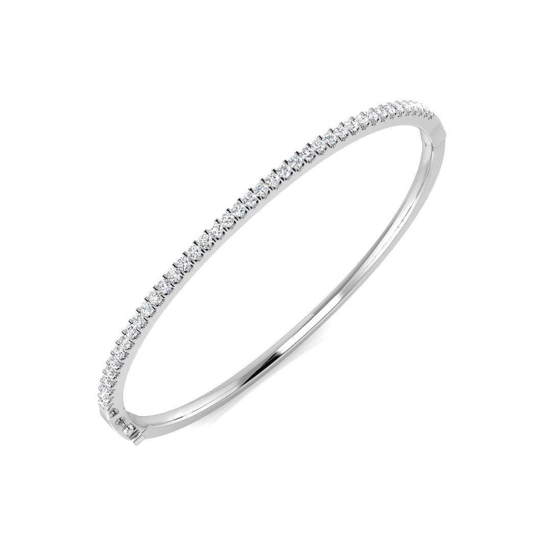 SBK774 — Bangle - 18k White Gold