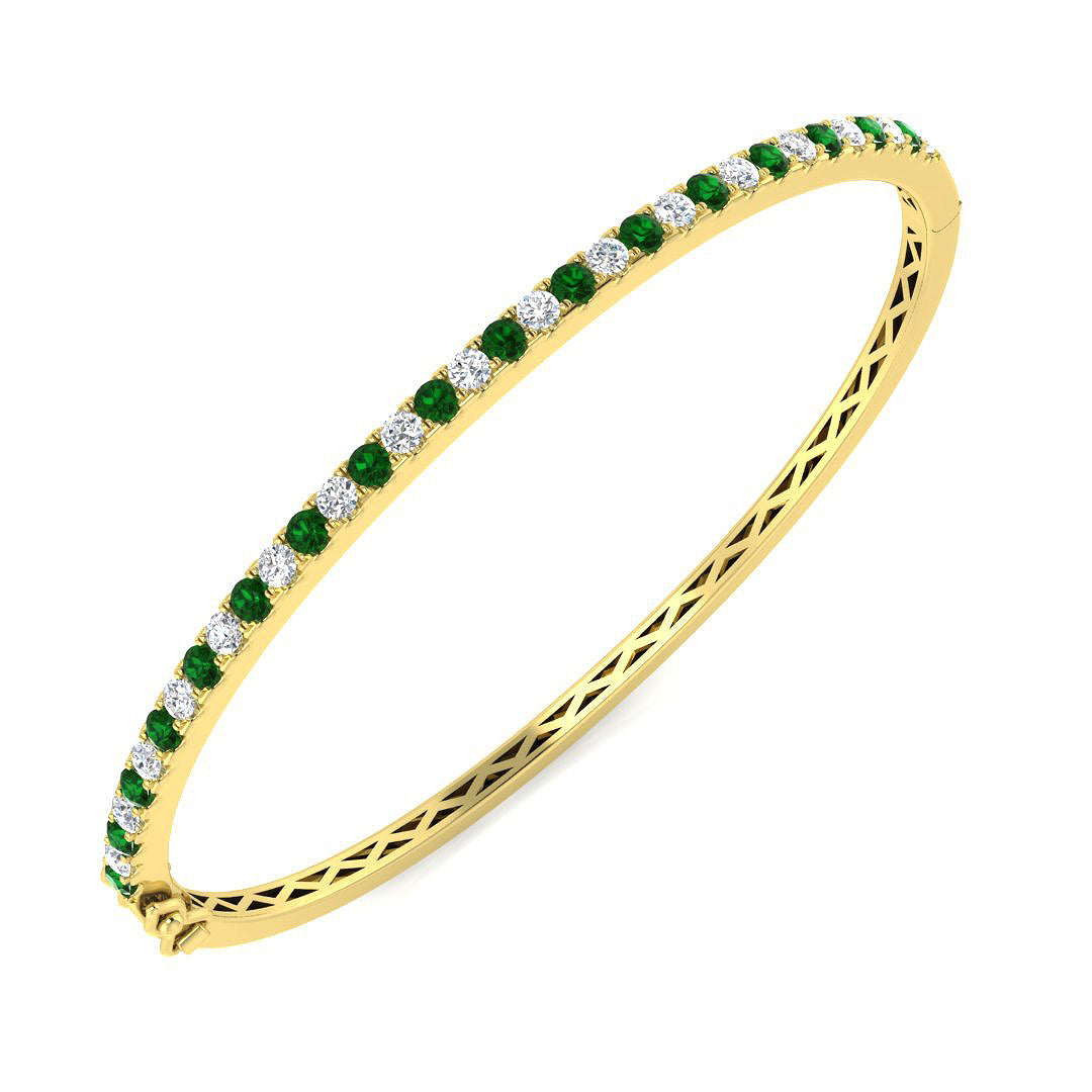 SBK958C — Bangle - 9k Yellow Gold