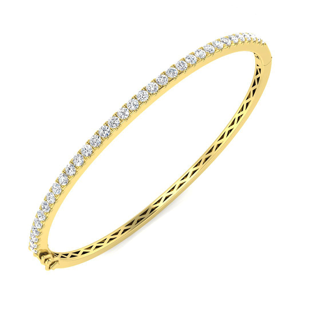 SBK958 — Bangle - 9k Yellow Gold