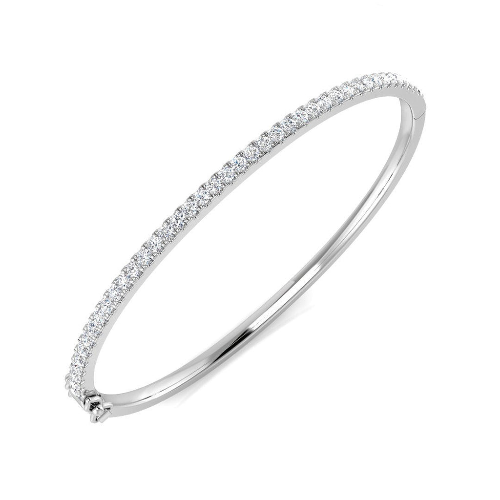 SBK960 — Bangle - 9k White Gold