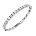 sbk975 — Bangle - 9k White Gold