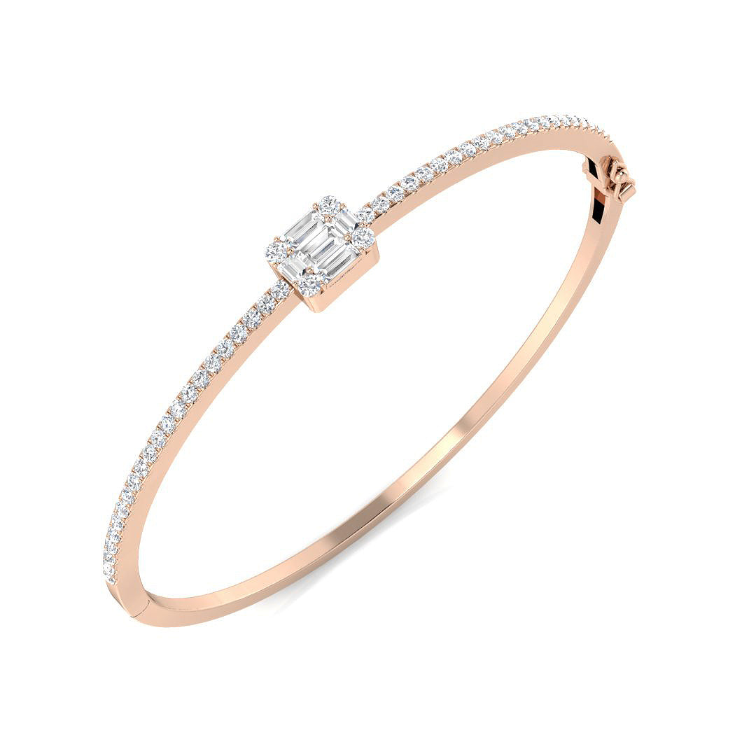 SBK976 — Bangle - 9k Rose Gold