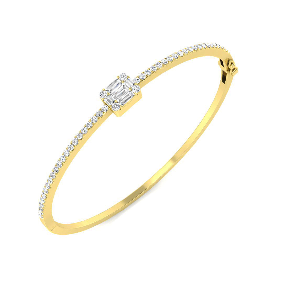 SBK976 — Bangle - 9k Yellow Gold