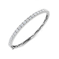SBK984 — Bangle - 9k White Gold