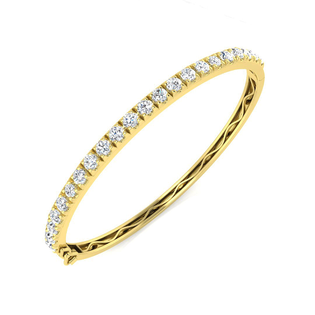 SBK984 — Bangle - 9k Yellow Gold