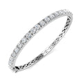 SBK985 — Bangle - 9k White Gold