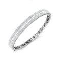 SBK987 — Bangle - 9k White Gold