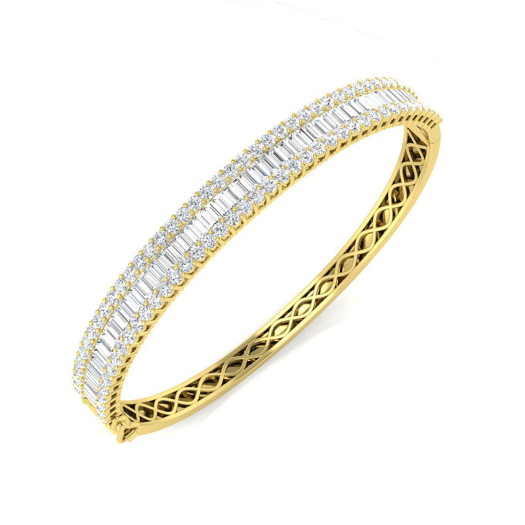 SBK987 — Bangle - 9k Yellow Gold