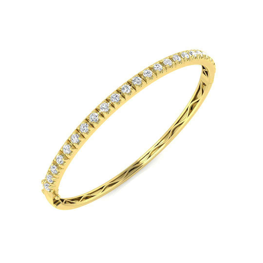 SBK989 — Bangle - 9 KT Yellow Gold