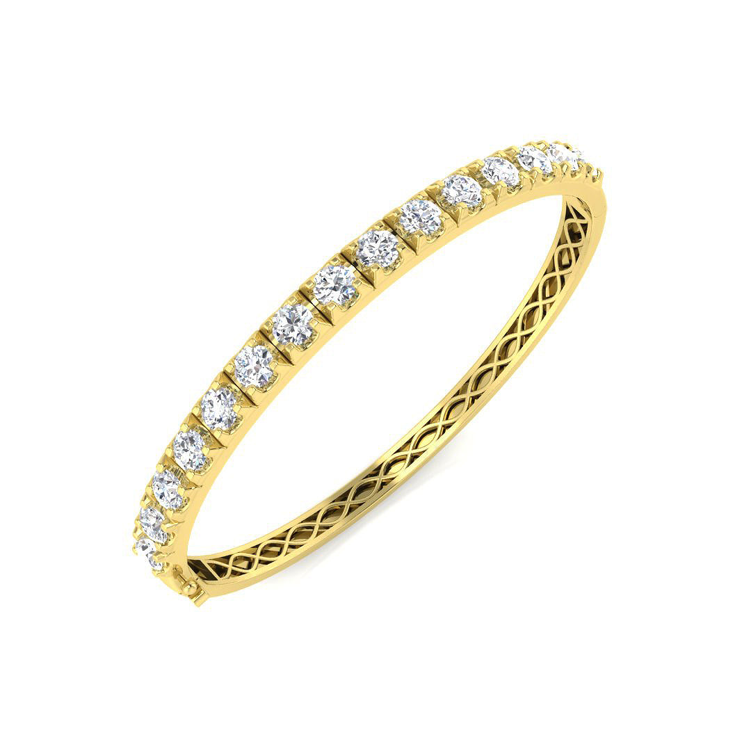 SBK990 — Bangle - 9k Yellow Gold