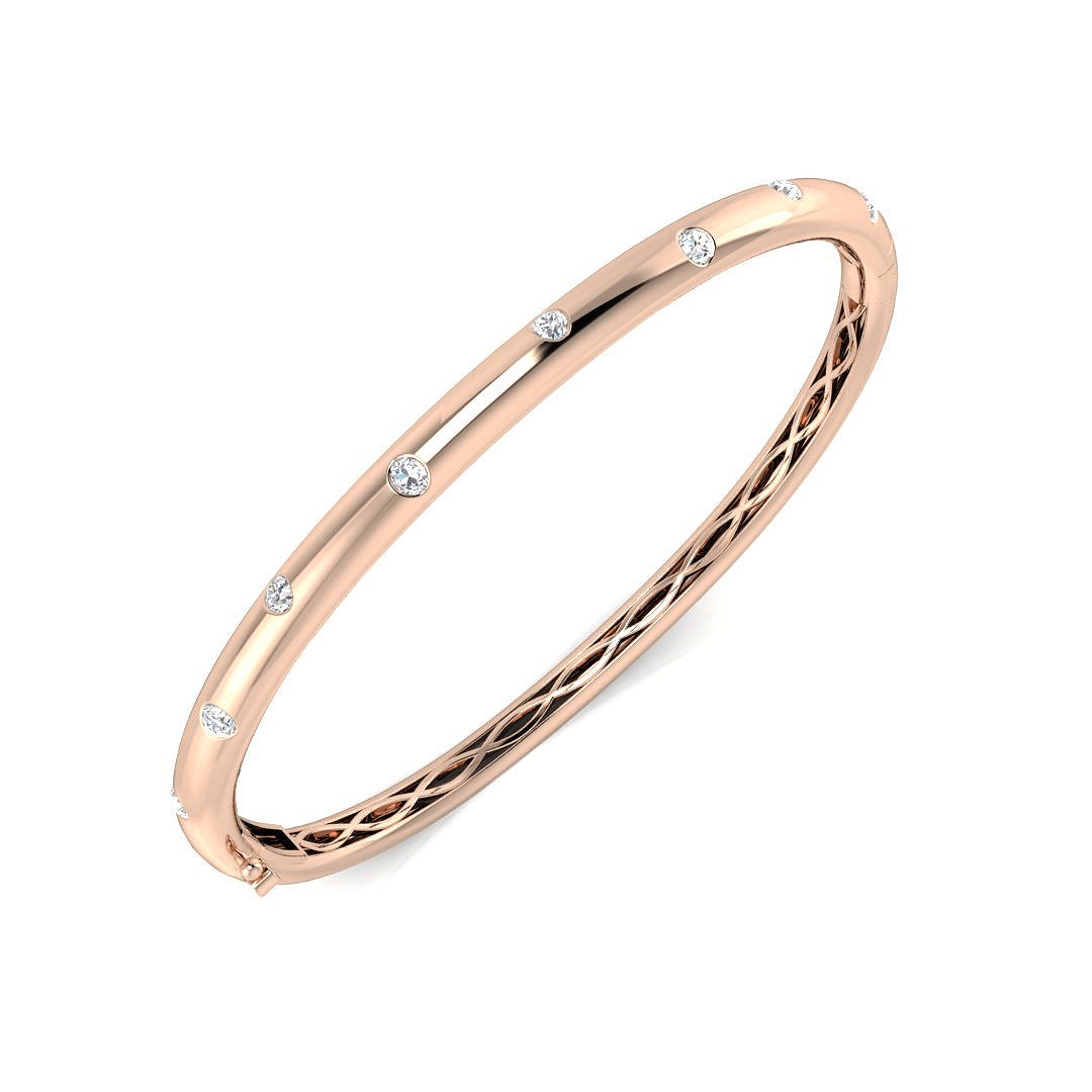 SBK998 — Bangle - 9k Rose Gold