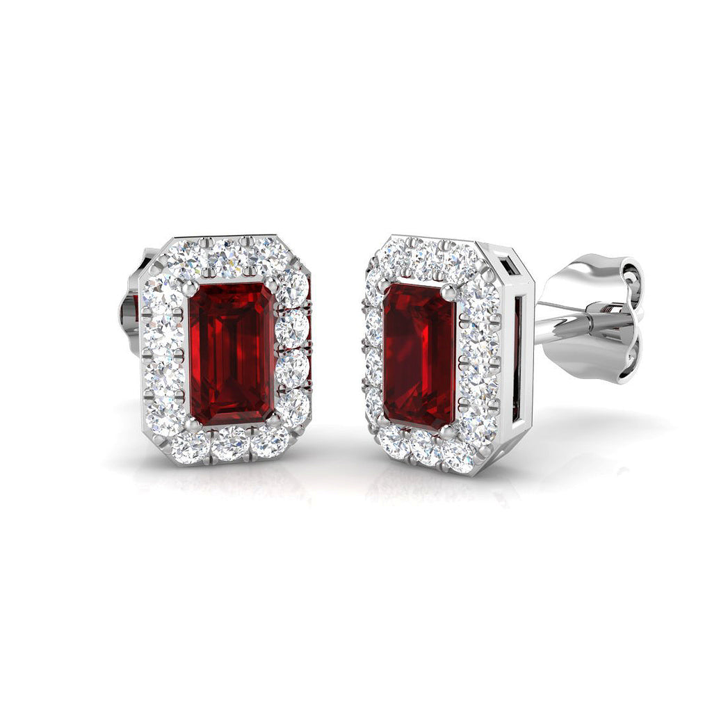 SE4066 — Earrings - 9k White Gold