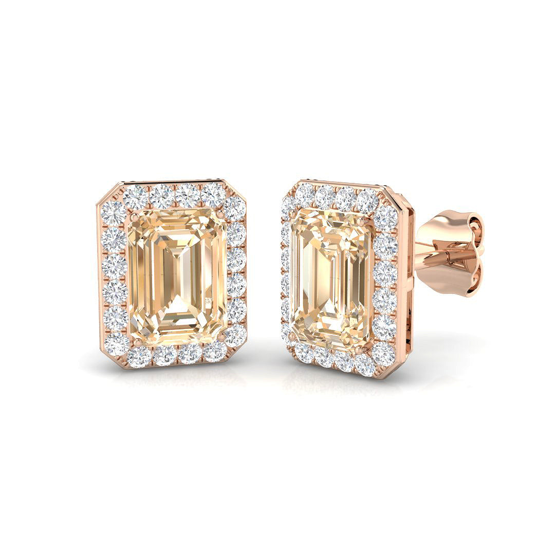 SE4321A — Earrings - 9k Rose Gold