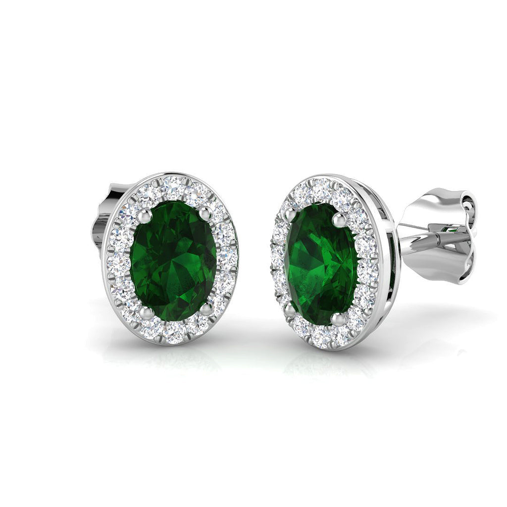 SE4571 — Earrings - 9k White Gold