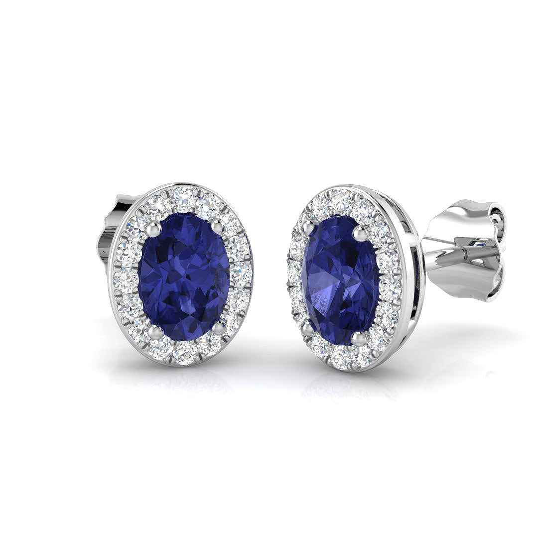 SE4571 — Earrings - 9k White Gold