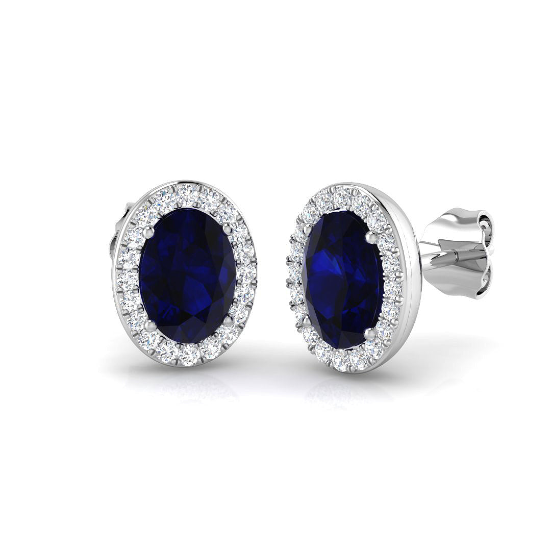 SE4573A — Earrings - 9k White Gold