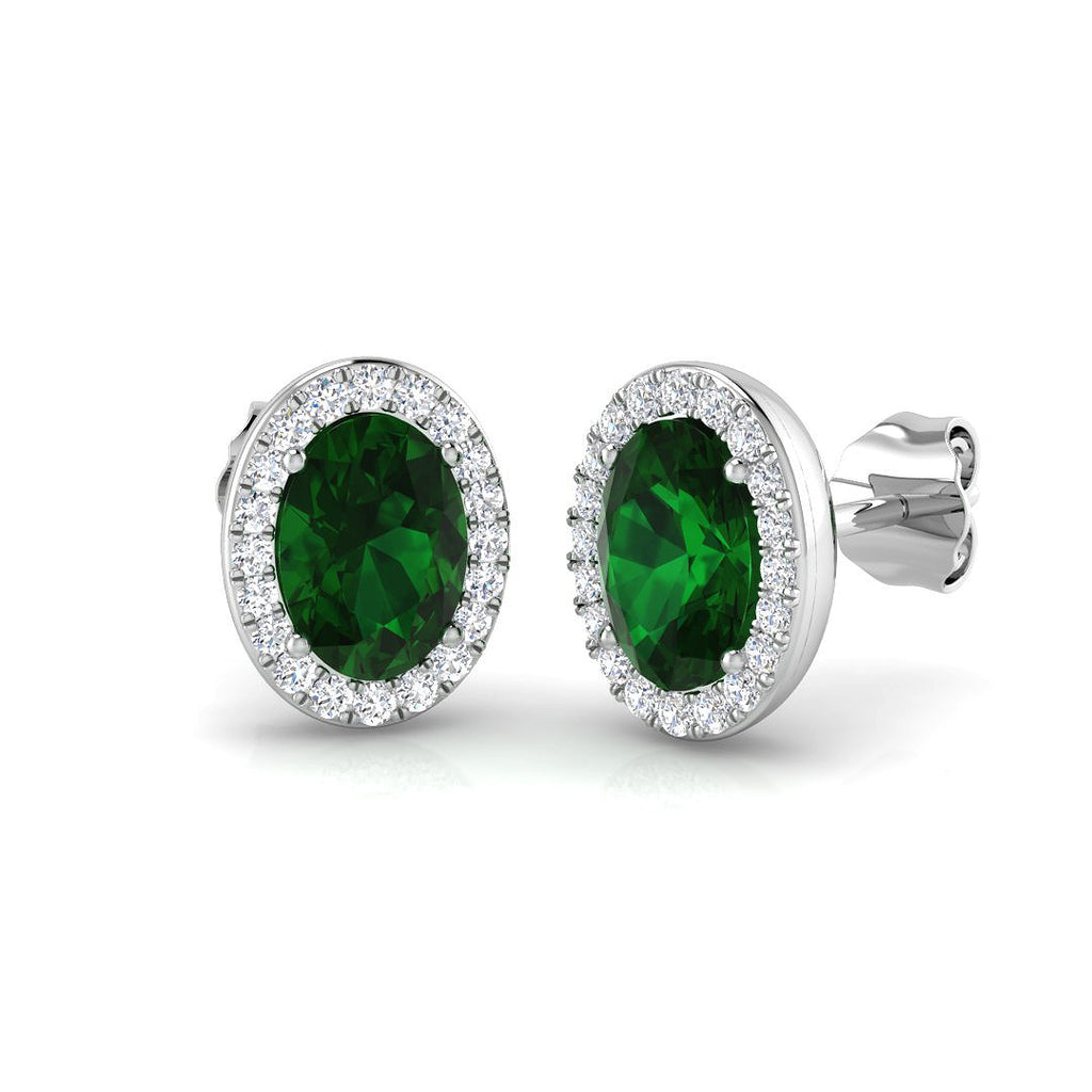 SE4573A — Earrings - 9k White Gold