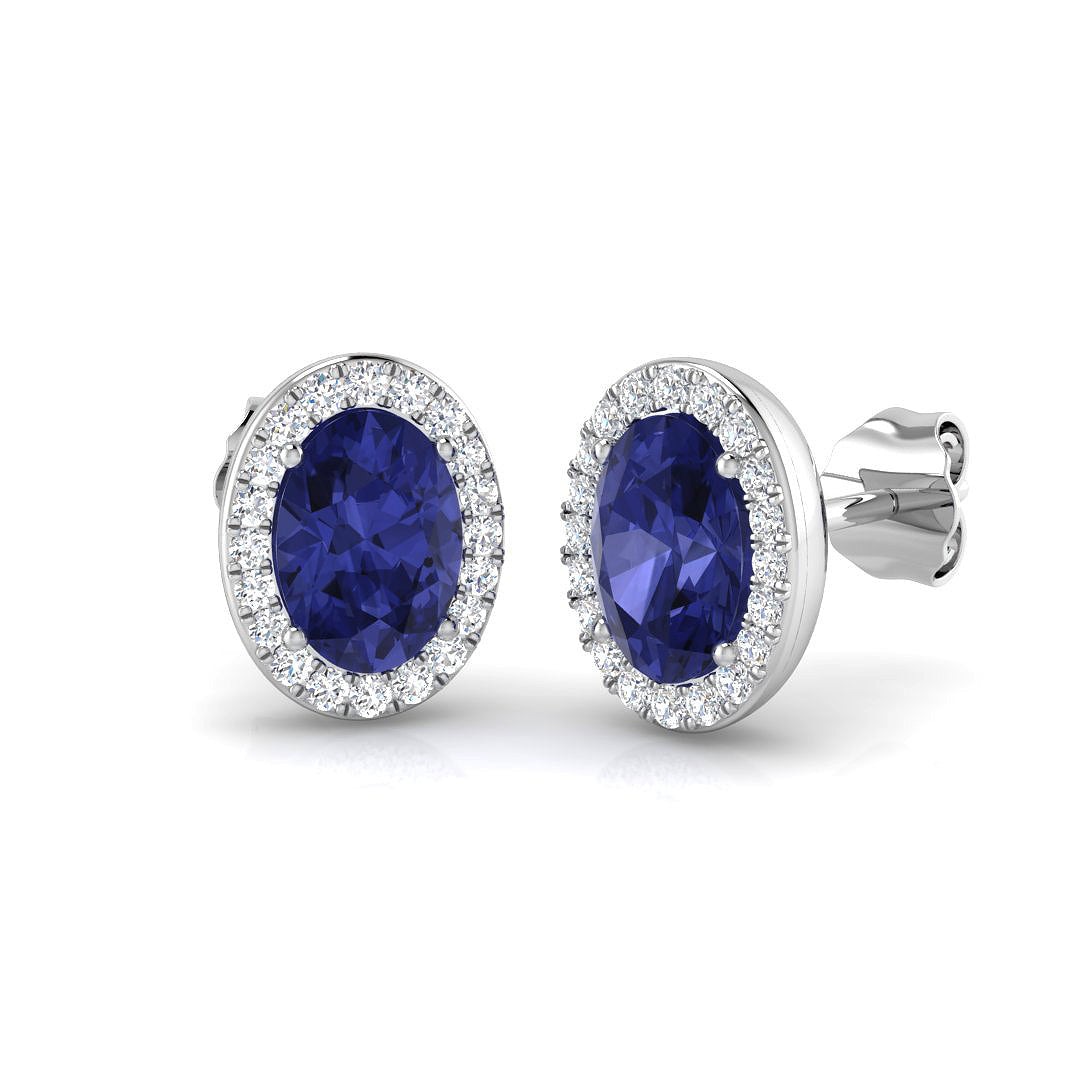 SE4573A — Earrings - 9k White Gold