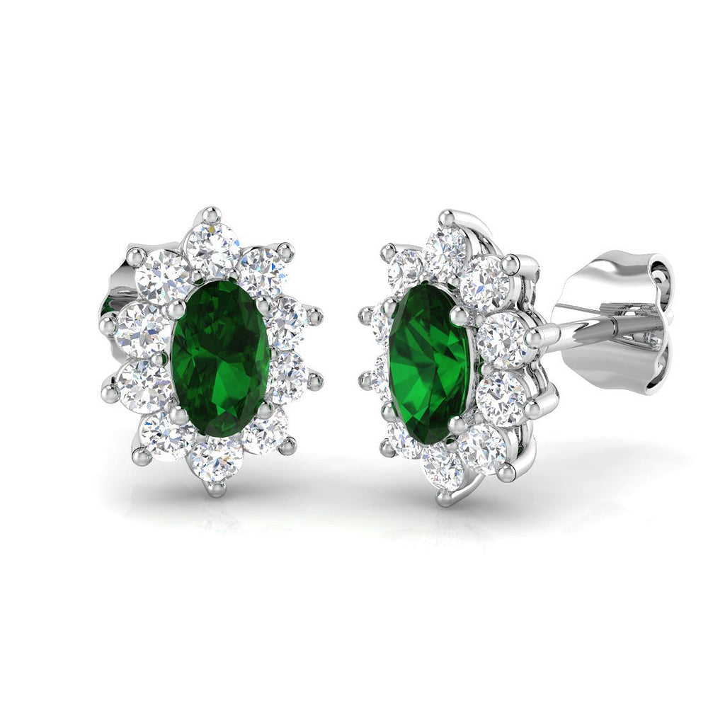 SE4589 — Earrings - 9k White Gold