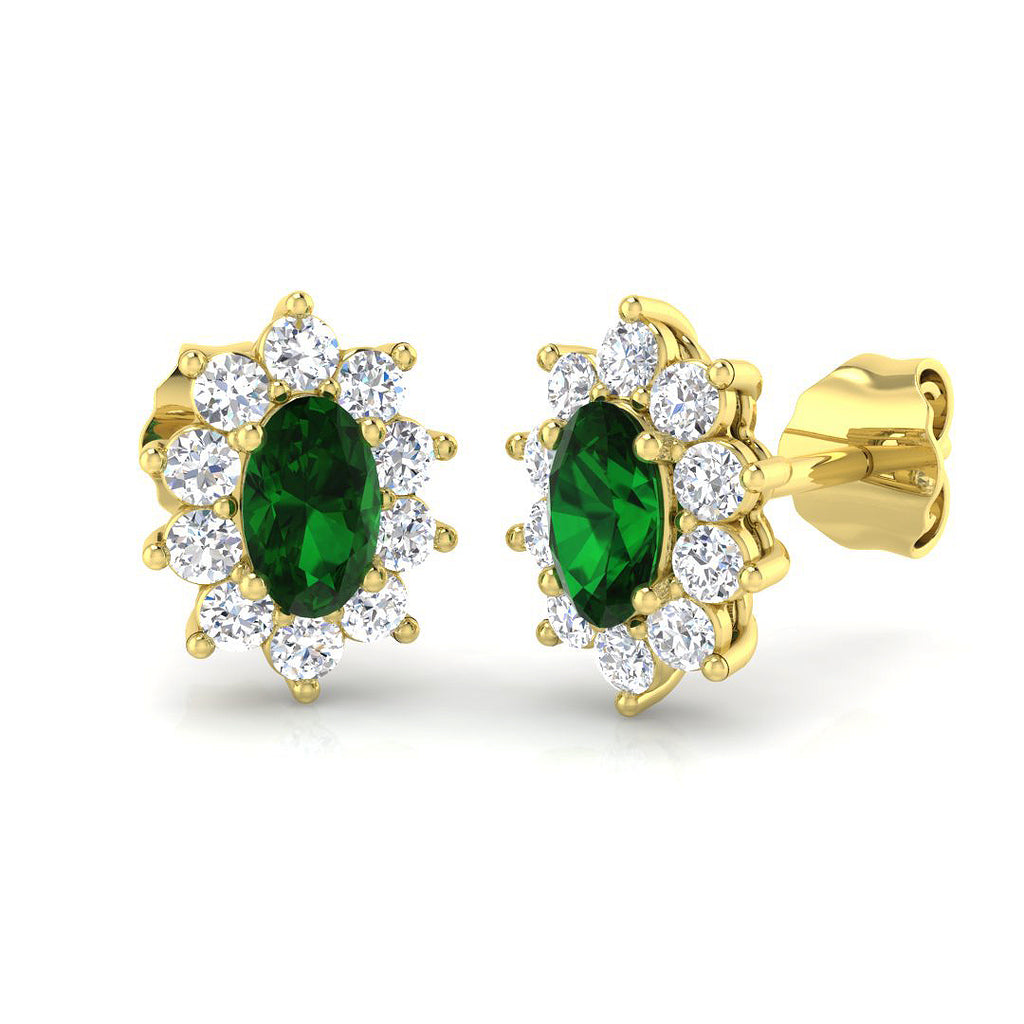 SE4589 — Earrings - 9k Yellow Gold