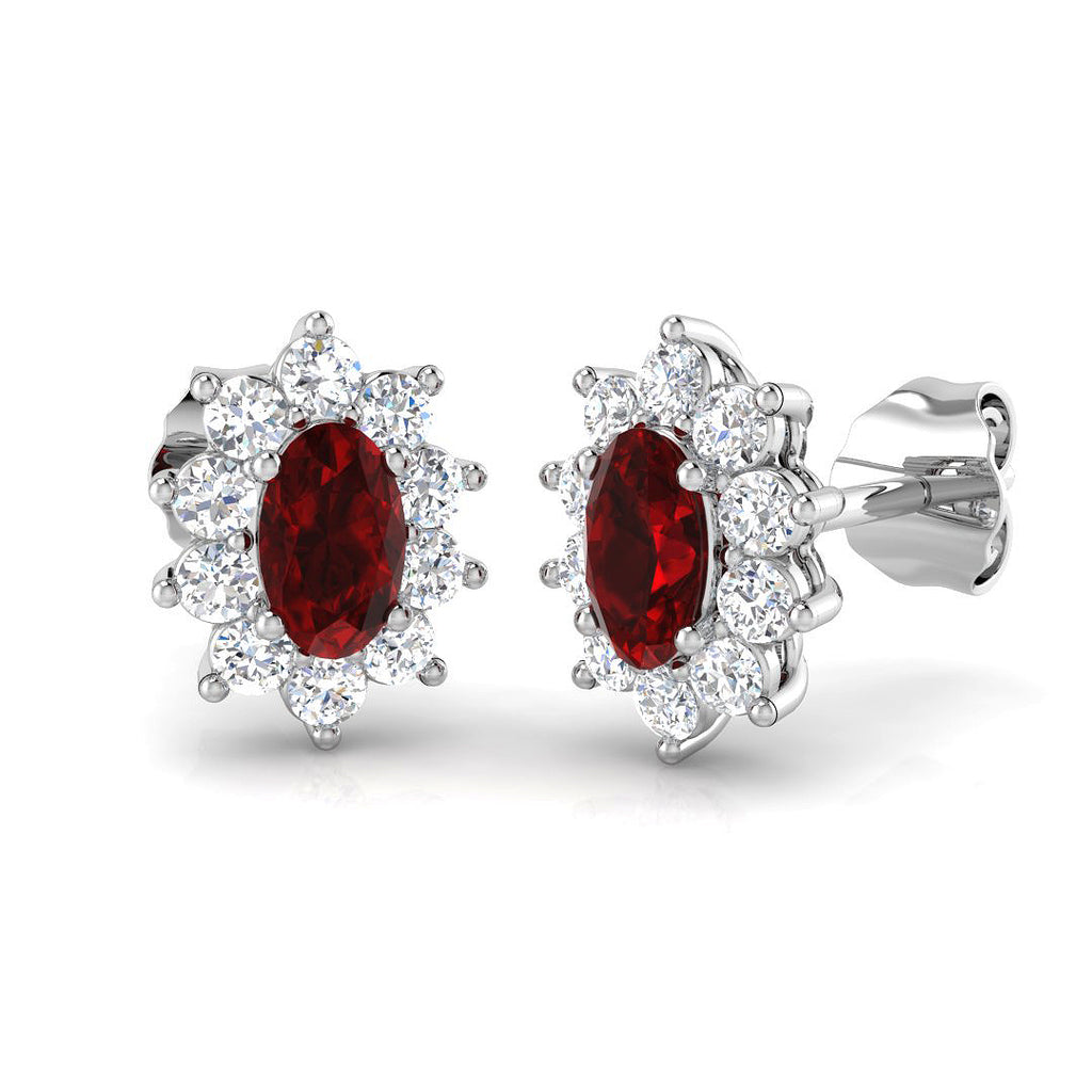 SE4589 — Earrings - 9k White Gold