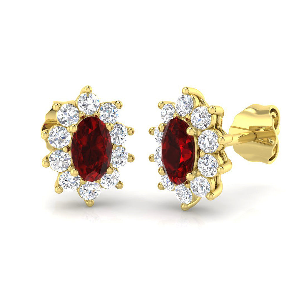 SE4589 — Earrings - 9k Yellow Gold