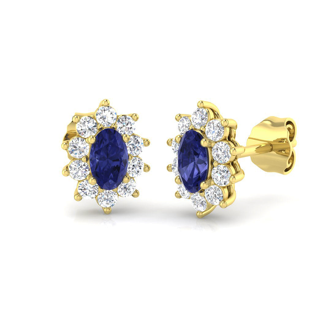 SE4589 — Earrings - 9k Yellow Gold
