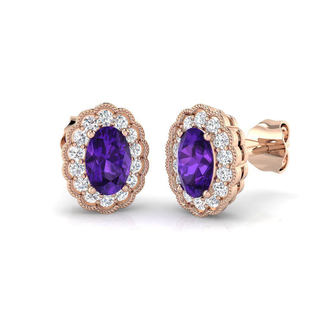 SE4590 — Earrings - 9k Rose Gold