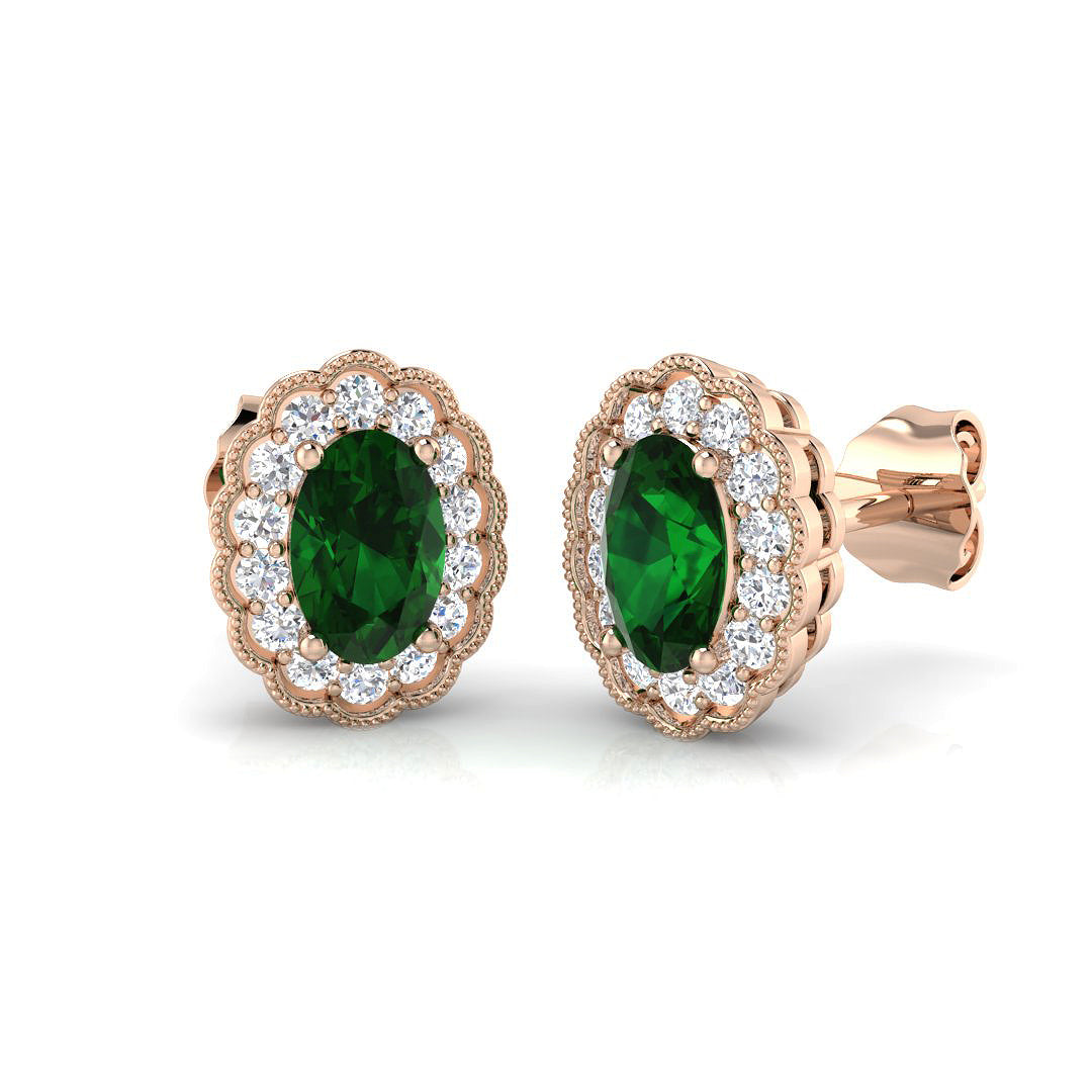 SE4590 — Earrings - 9k Rose Gold